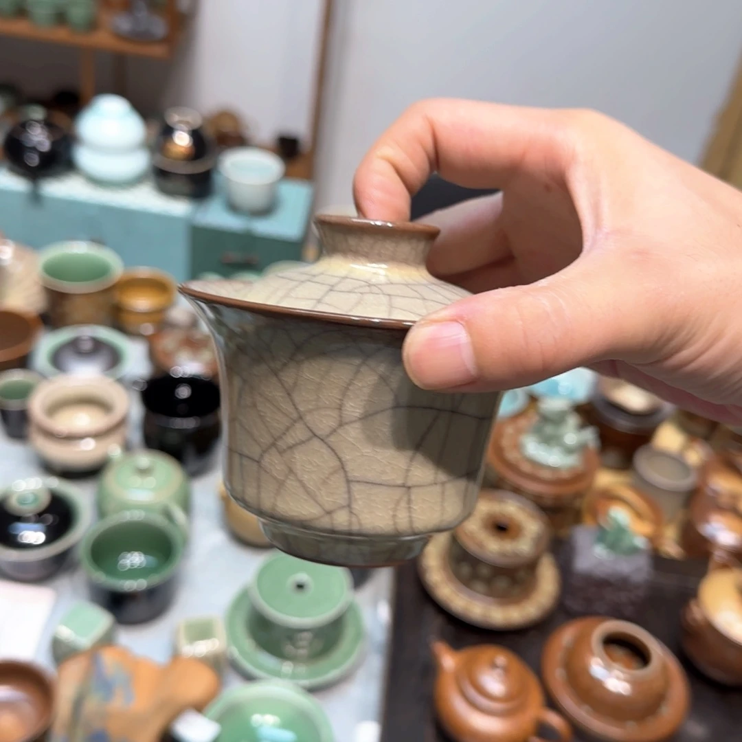 小金茶具青瓷茶器