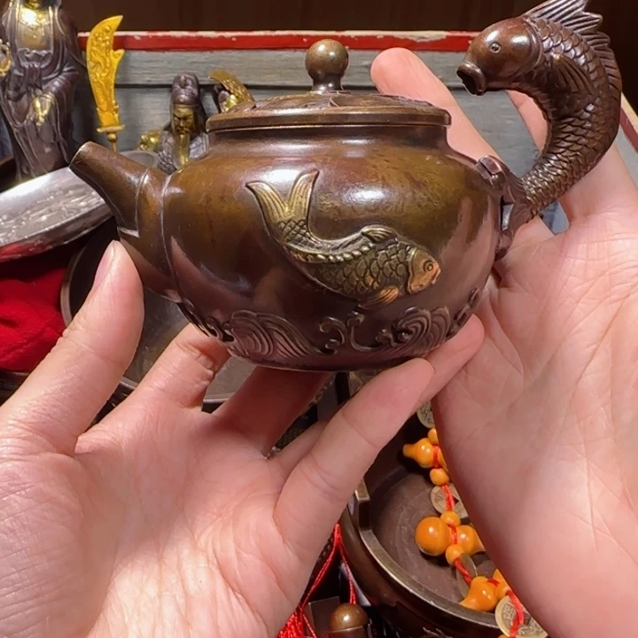 铜器把玩摆件链接
