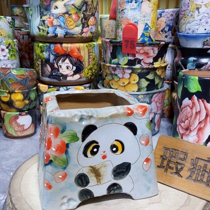 景德镇艺术手绘作品