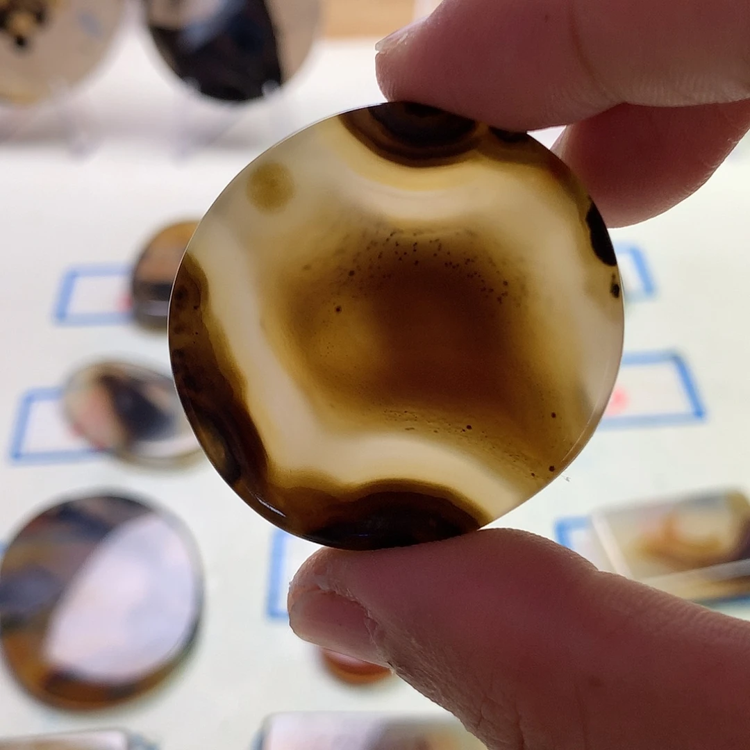 玛瑙/玉髓未镶嵌珠宝半成品