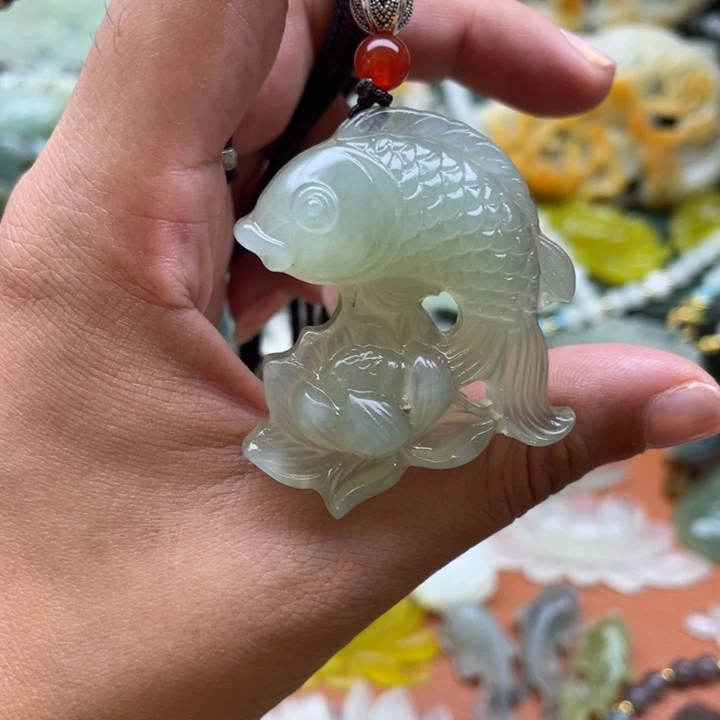 未镶嵌蛇纹石玉项链