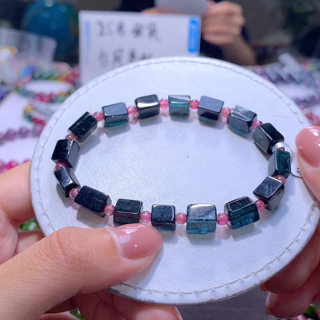 【闪购商品】未镶嵌手串碧玺7m