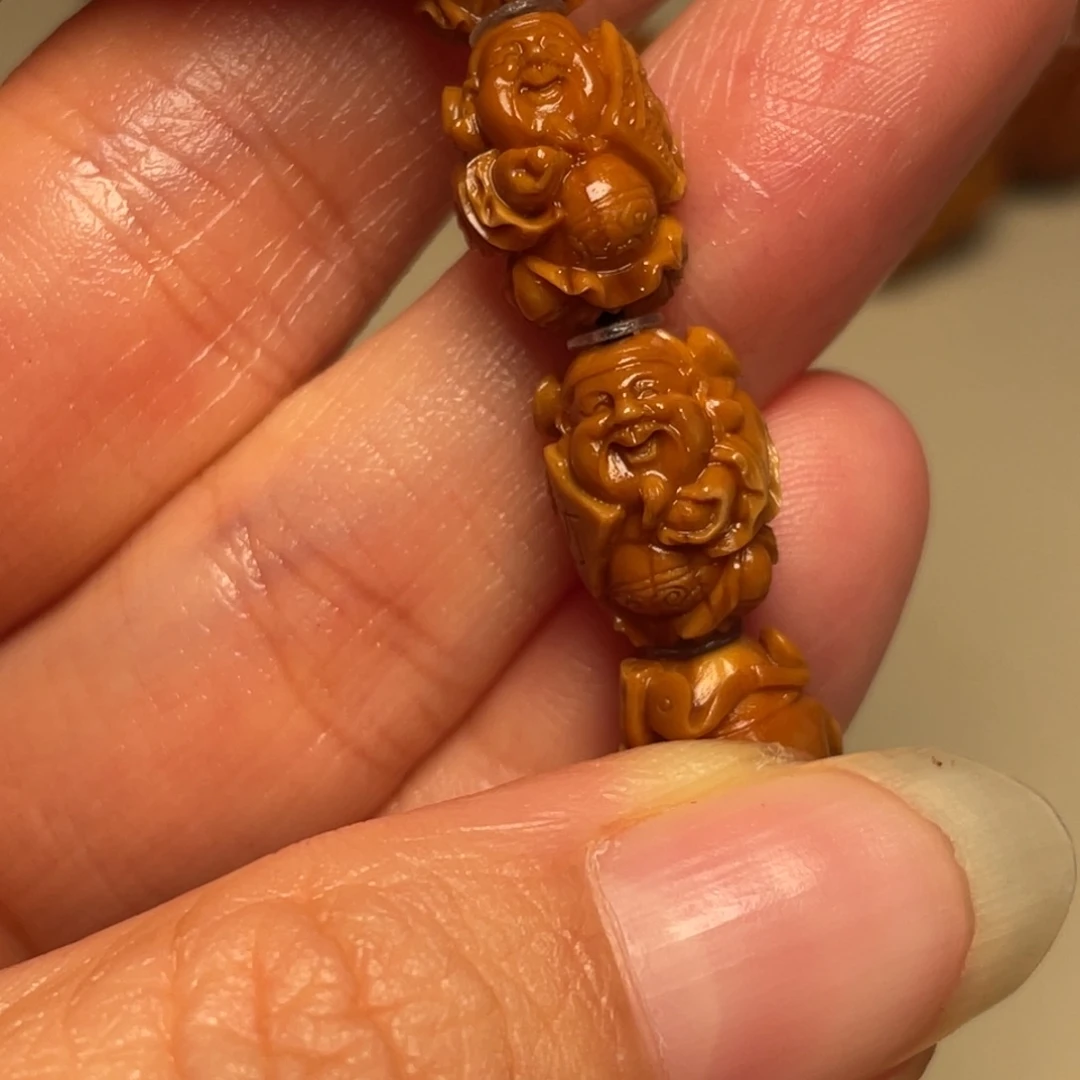 琉璃/树脂/塑料类橄榄核
