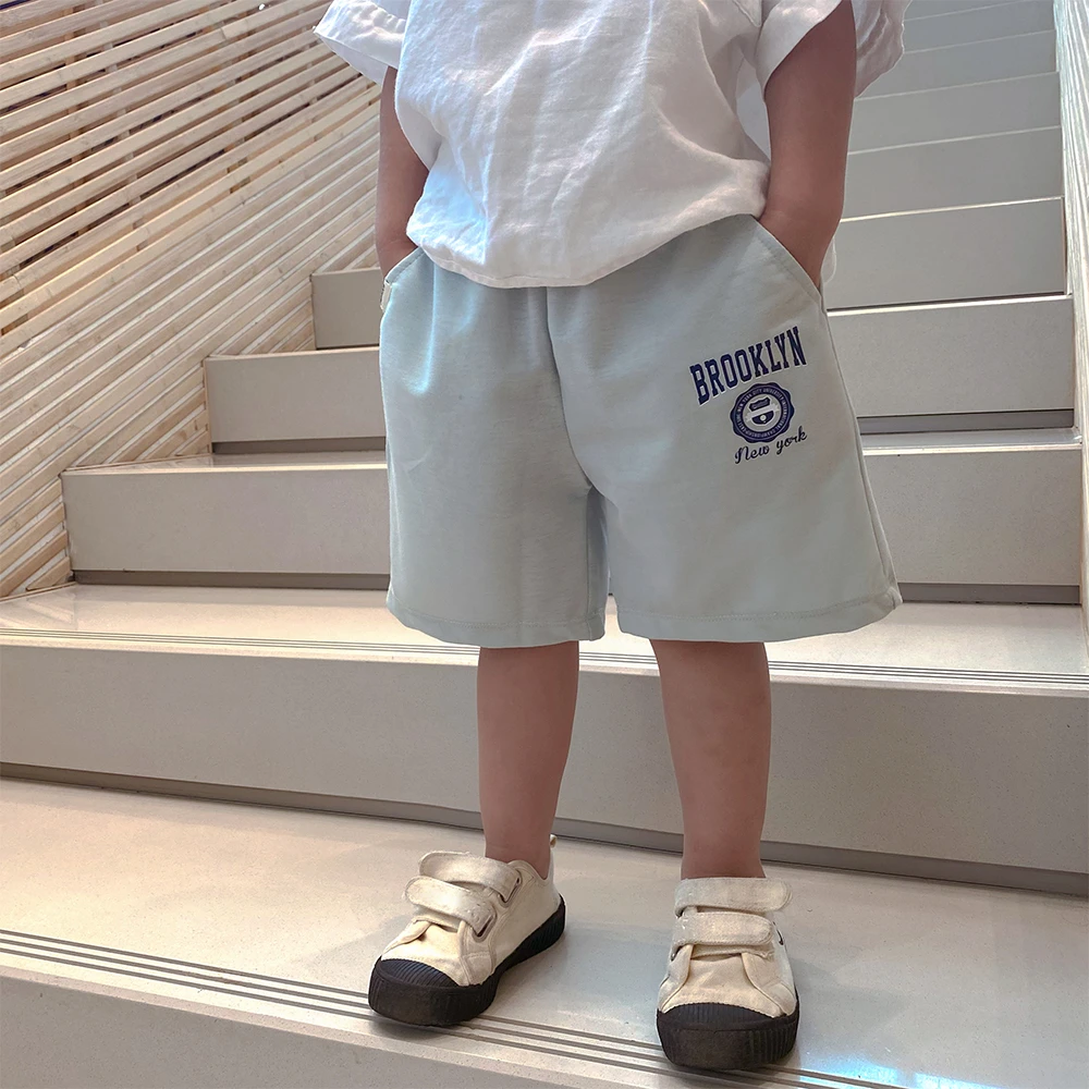 婴格朗迪YG6165男女童短裤夏季儿童裤子运动裤夏装薄款潮装帅气
