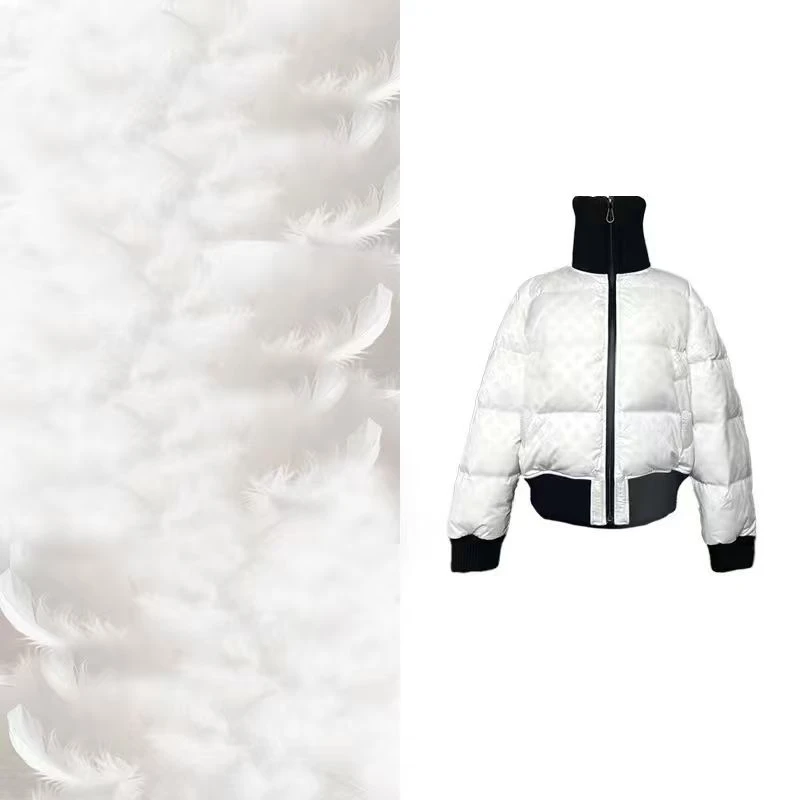 【女款】2025冬季新款轻奢设计高领老花满印羽绒服  Y3046