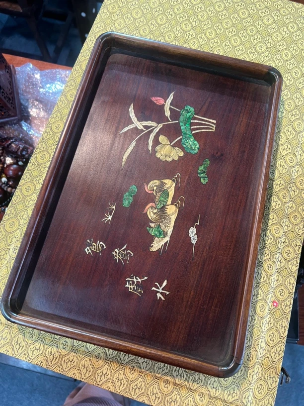 特色手工艺、木艺茶盘