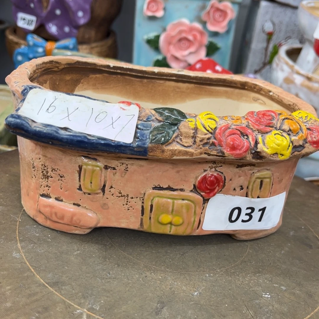 粗陶多肉花盆花盆