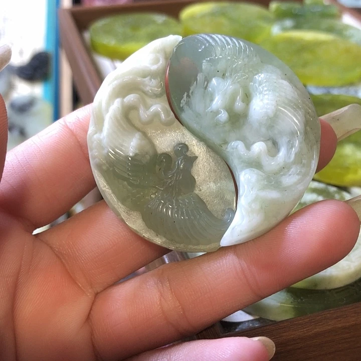 未镶嵌岫玉岫玉挂件