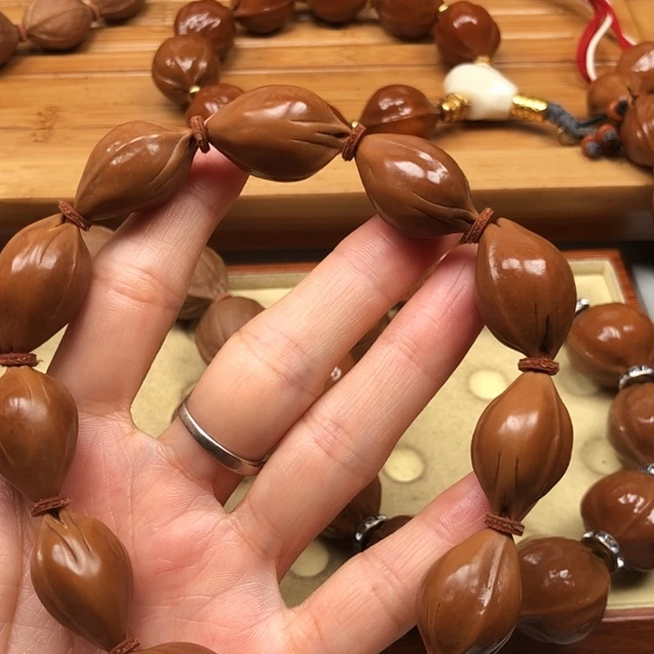 橄榄核手串梅林铁核16 X25三面佛特价