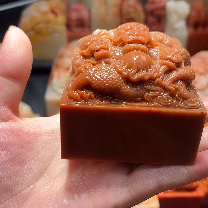 Þ***w老挝石老挝保利石印章