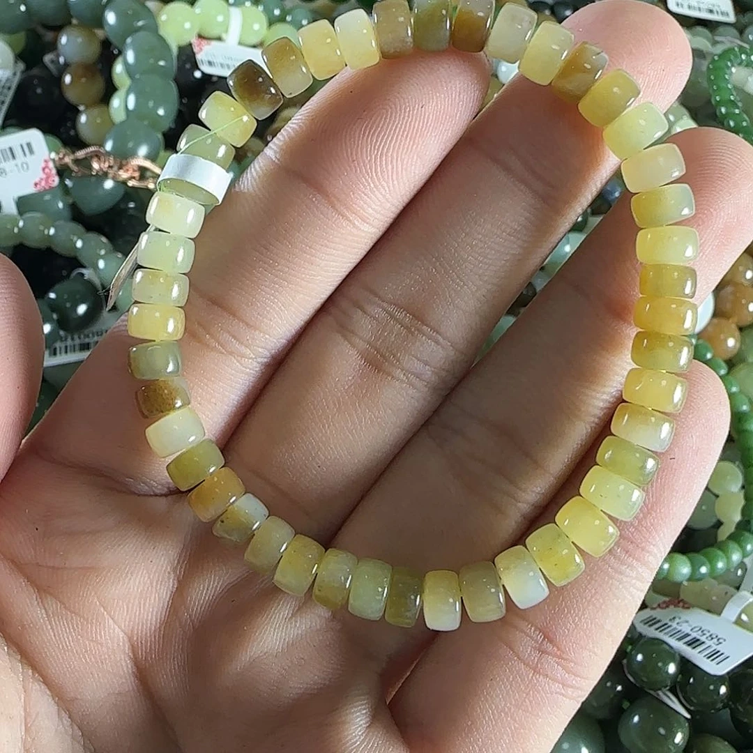 和田玉手链未镶嵌107