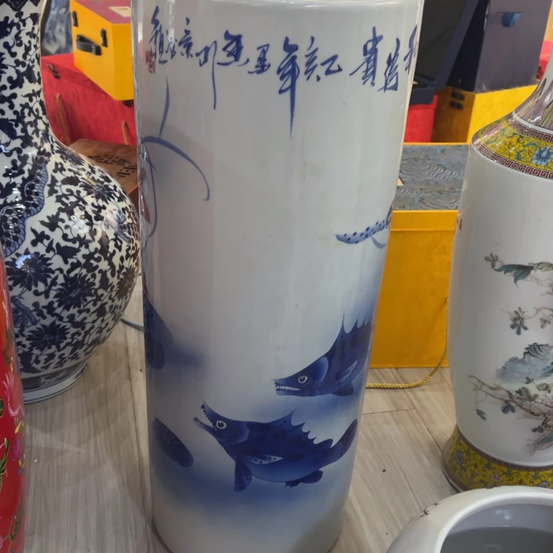 摆件陶60cm和为贵箭筒