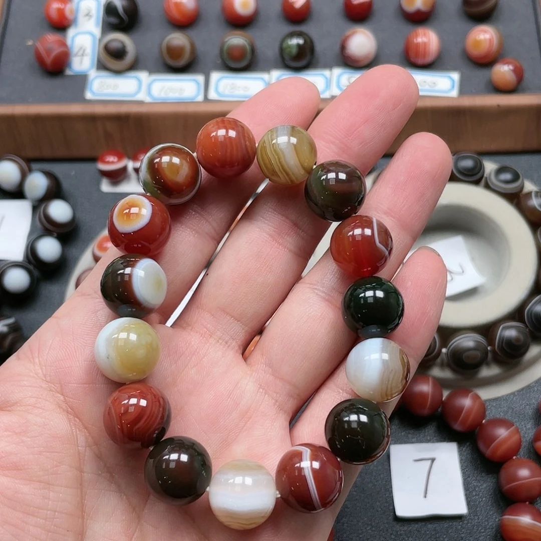 玛瑙/玉髓未镶嵌手链