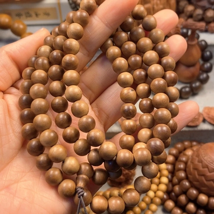 手串/手链檀香木老山檀奶香味0.8红肉微瑕