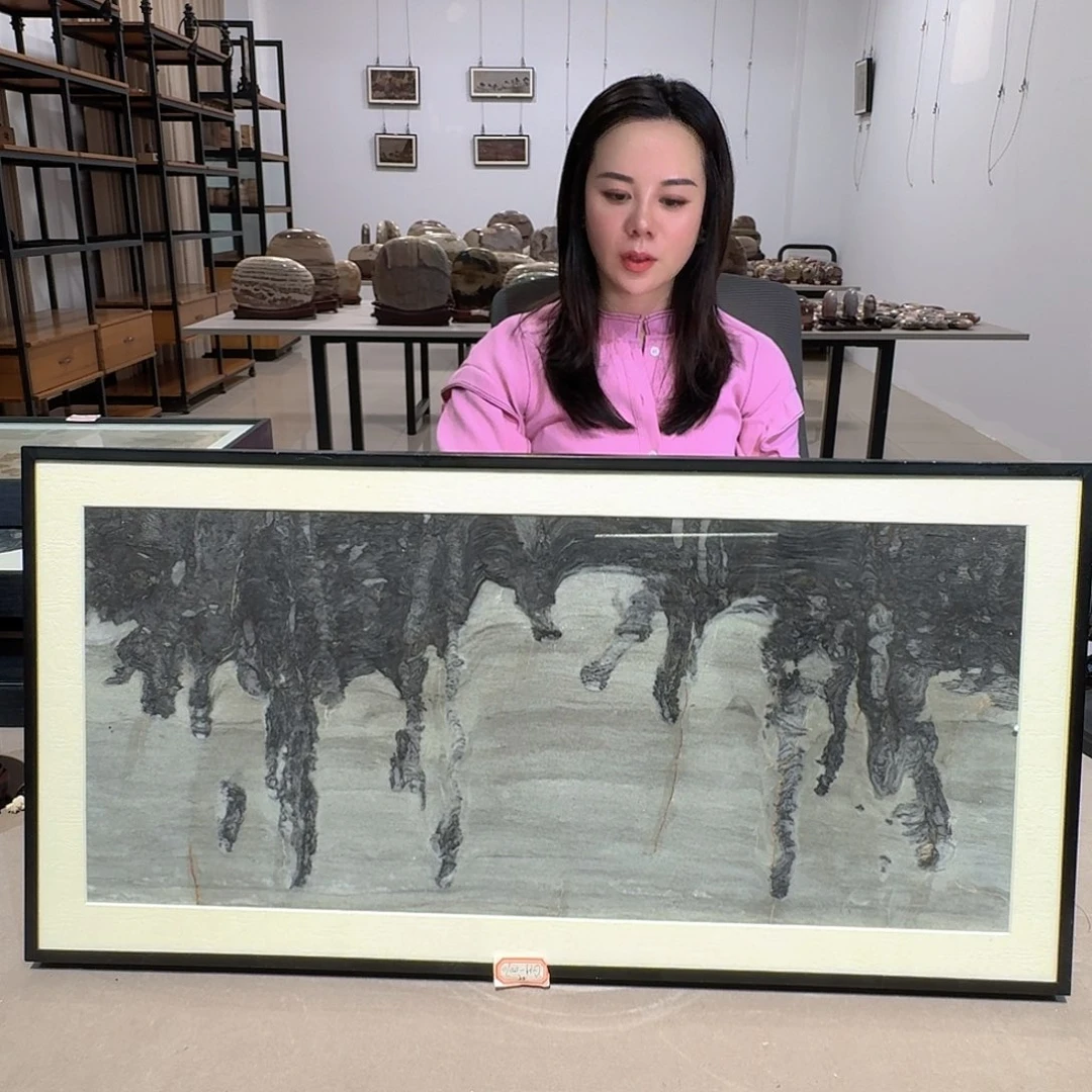 48×24 长江画面石板画
