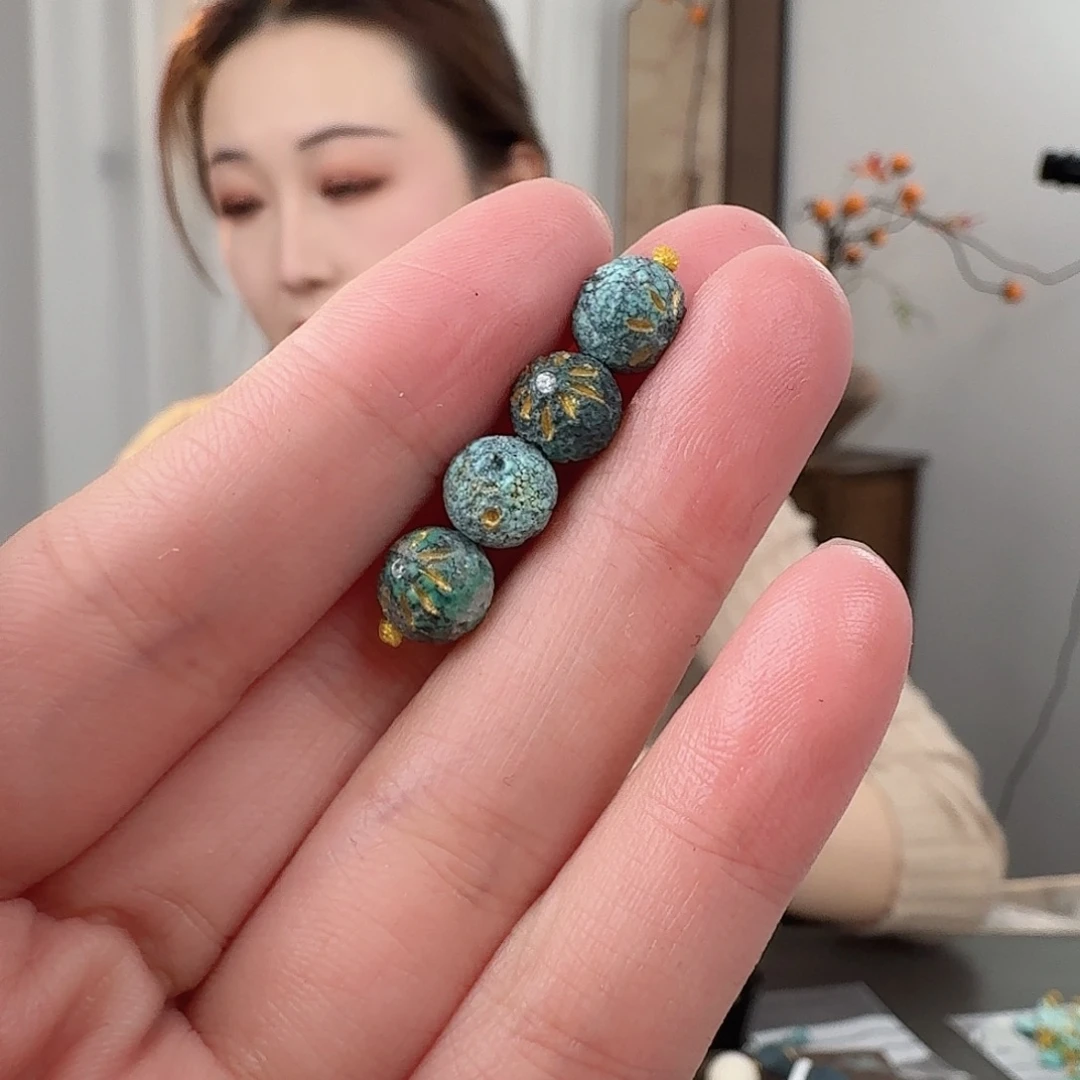 绿松石未镶嵌珠宝半成品