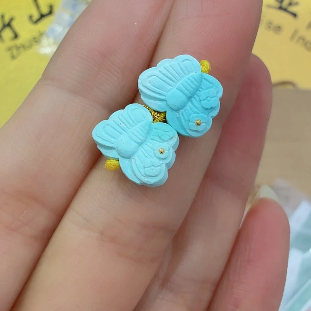 未镶嵌绿松石珠宝奇石