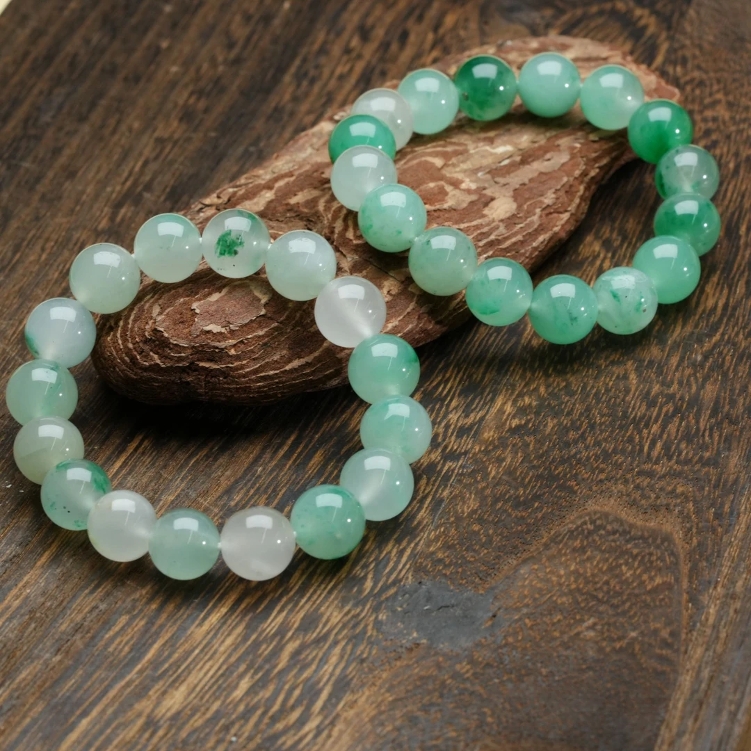 【小北好物】非洲翠单圈手串约11.5mm+【多样性发一件】QH33X378