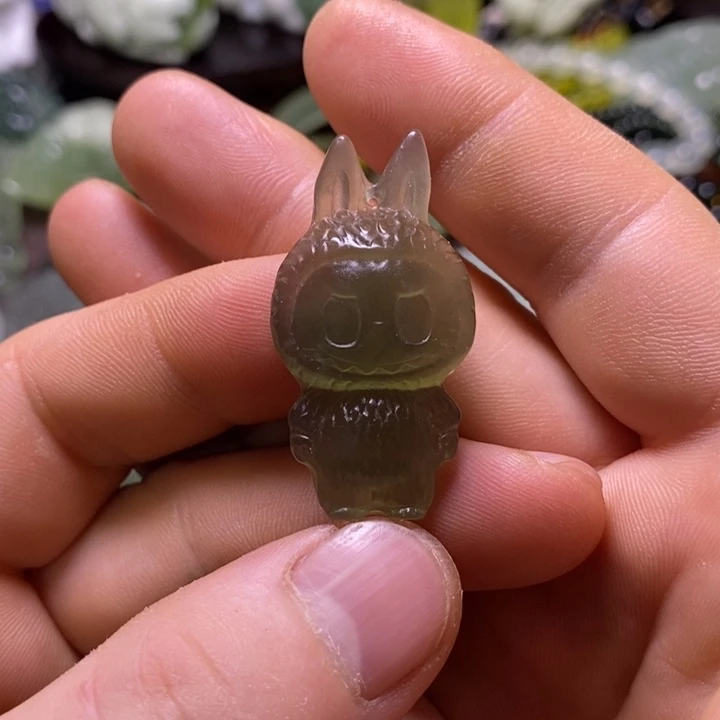 岫玉未镶嵌岫玉颈饰