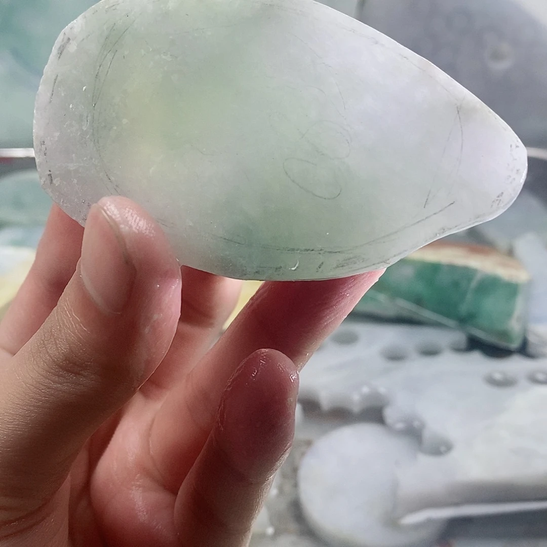 翡翠散珠天然缅甸翡翠a货31