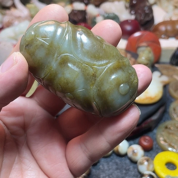和田玉（糖玉）未镶嵌吊坠(不含链)