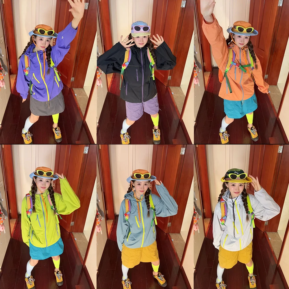 夏季情侣冰丝防晒衣男女UPF50+防紫外线薄款防晒服户外钓鱼外套潮