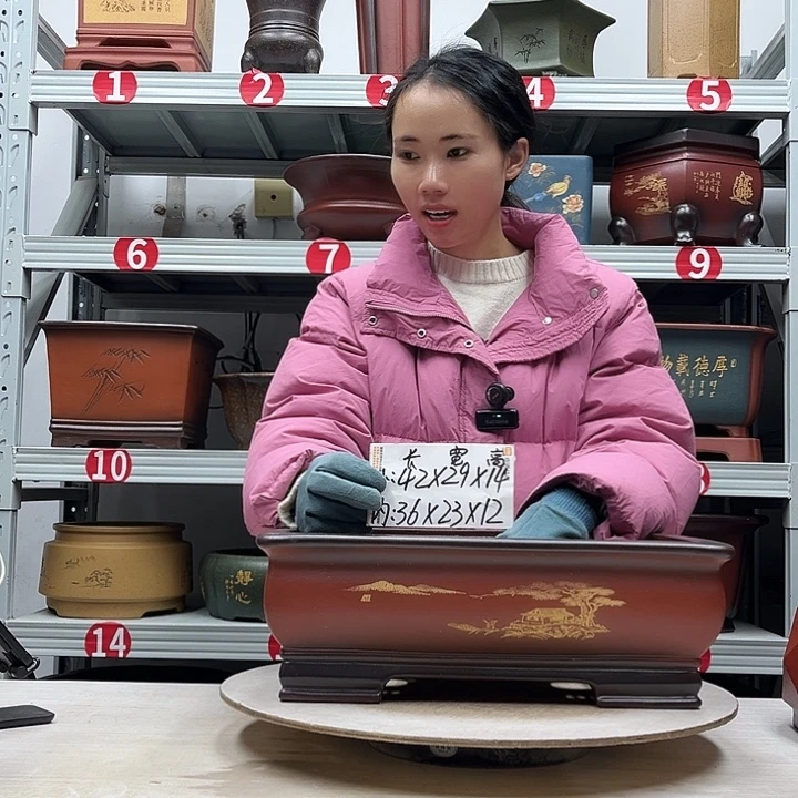 花盆紫砂紫砂花盆