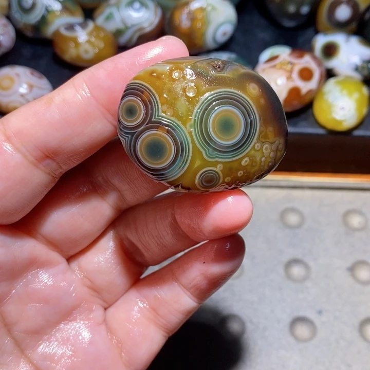 未镶嵌玛瑙/玉髓珠宝半成品时***！