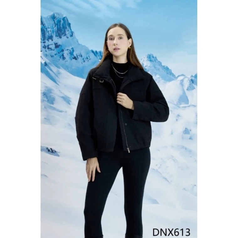 【妮妮】2024新品休闲保暖显气质鹅绒服DNX613