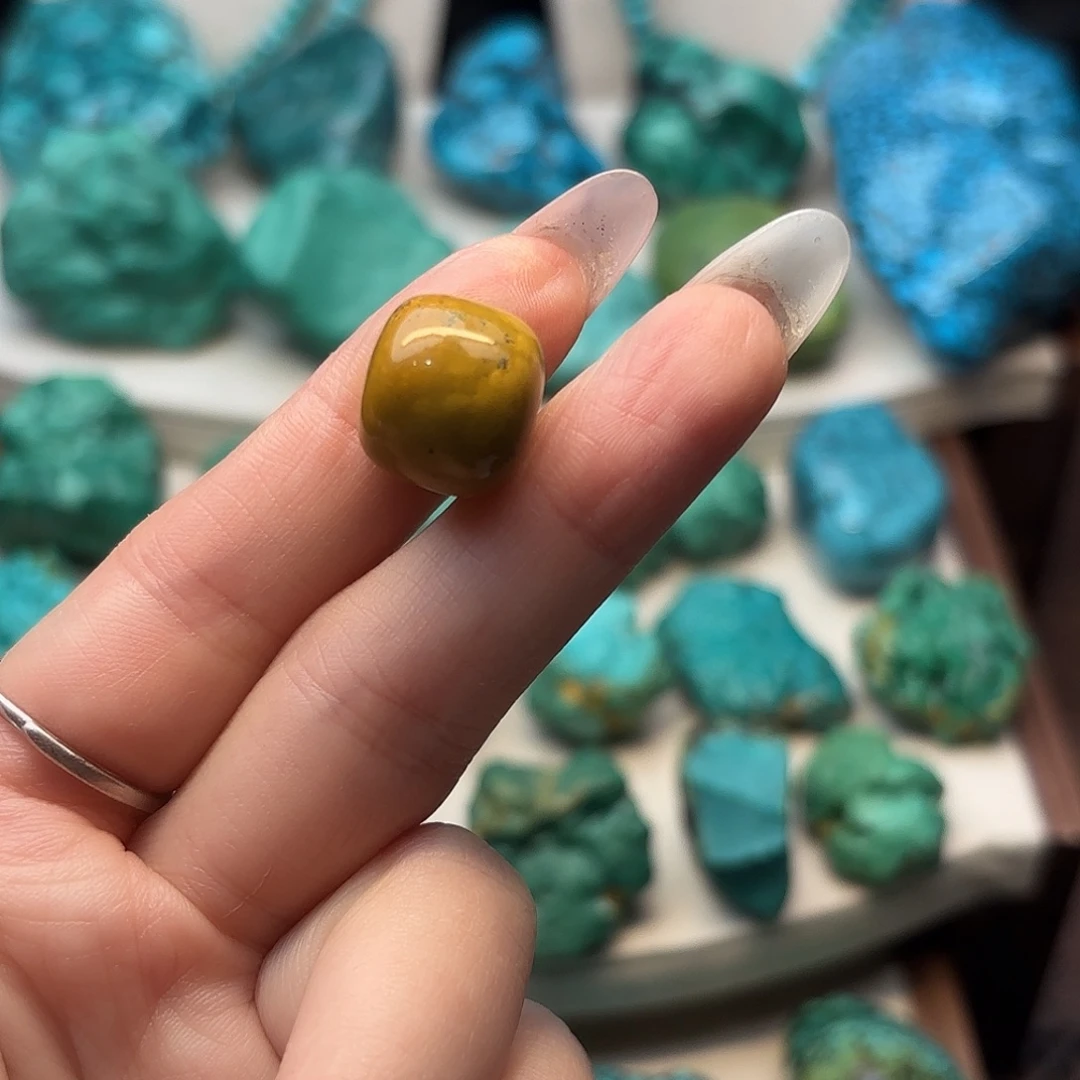 绿松石未镶嵌绿松石老型