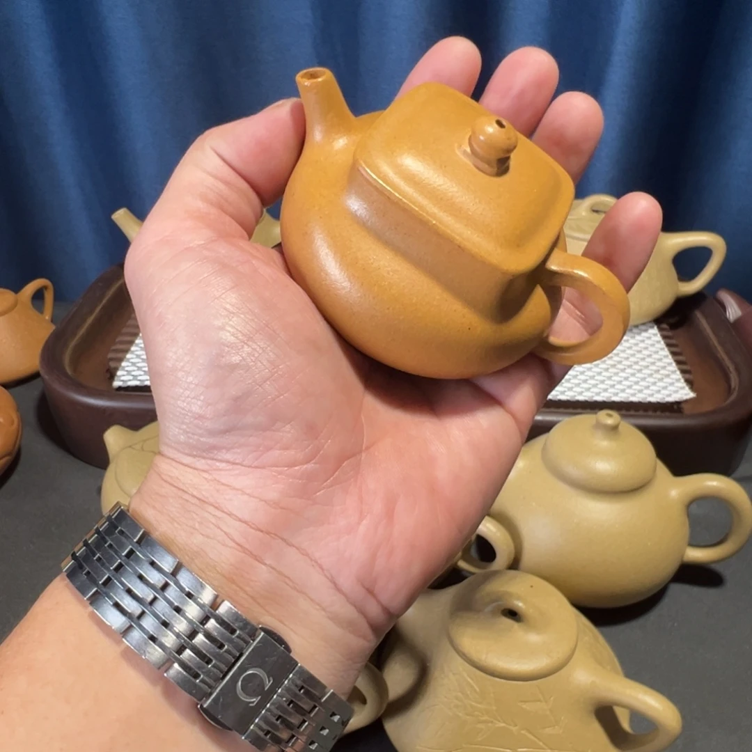海****茶壶紫砂金黄段乾坤