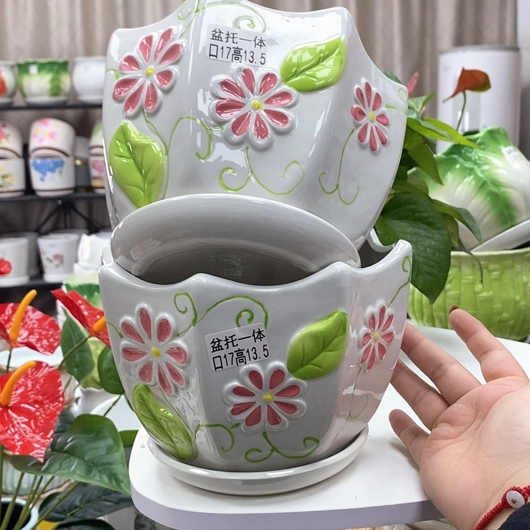 陶瓷@陶瓷花盆@@583818696