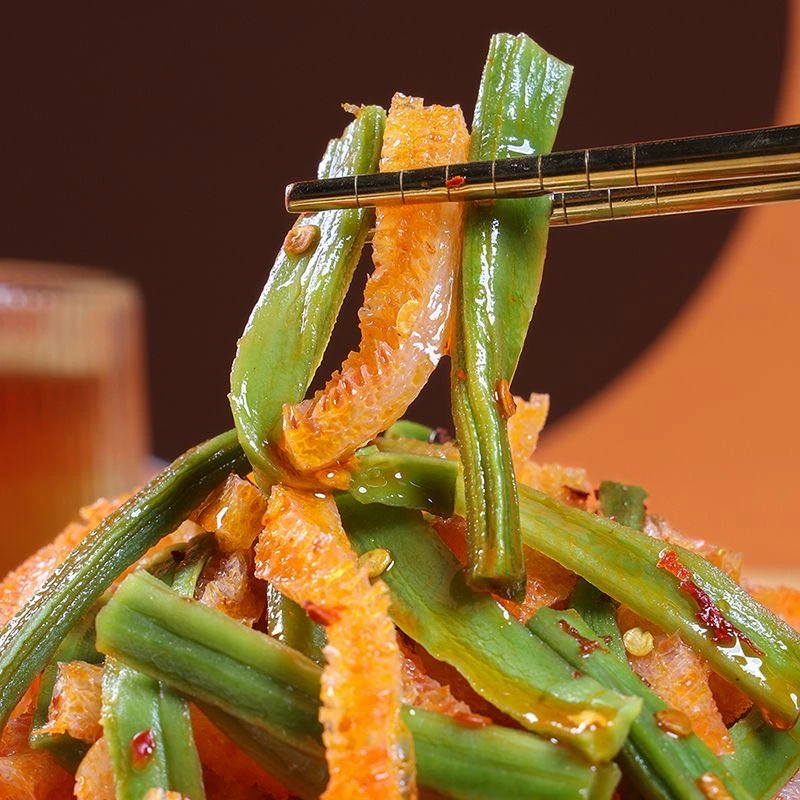 【新疆贝姐】艾妍魔芋贡菜酸辣/香辣味300g（15g*20袋）追剧休闲零食