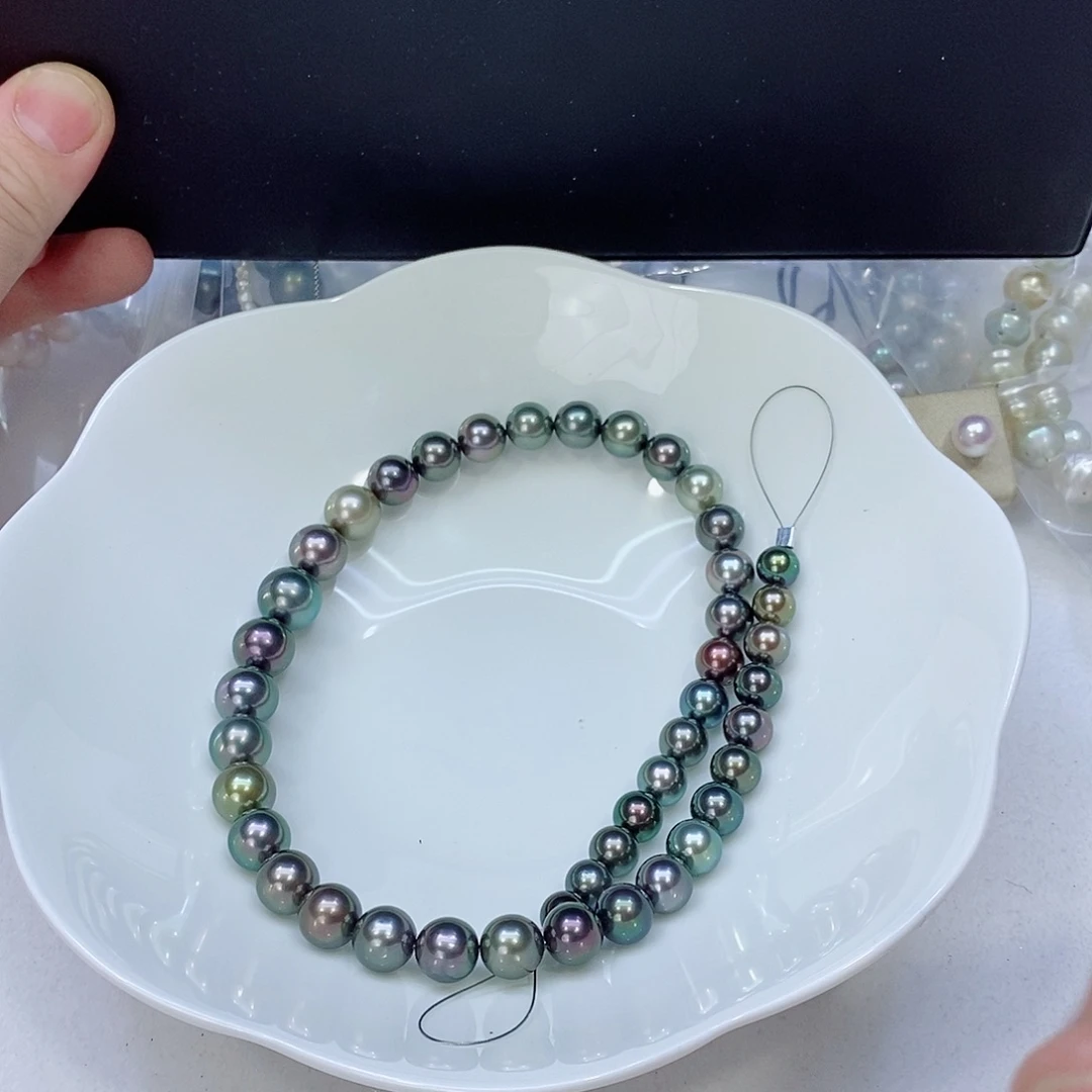 海水珍珠颈饰银S925镶嵌