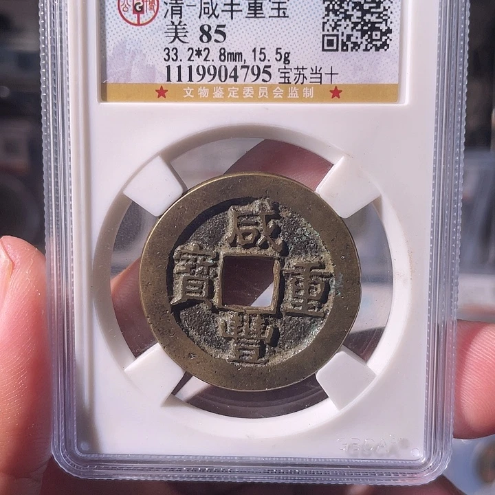 铜EB封装评级盒子币一个4795