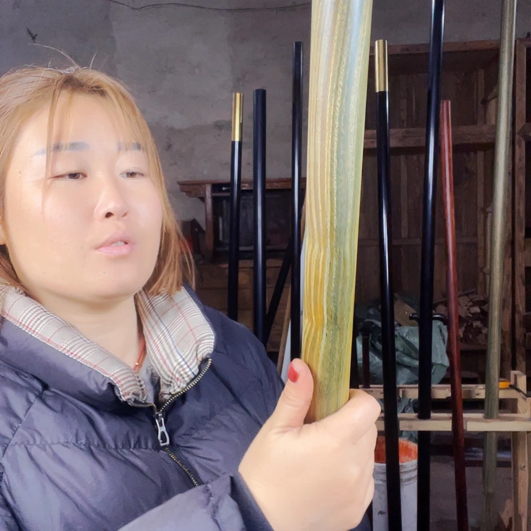 落***事香榧木把玩棍车载棍防身棍