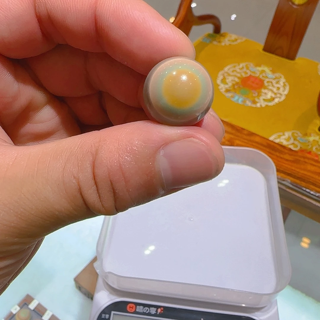 幸***子石英质玉手串未镶嵌彩玉单珠