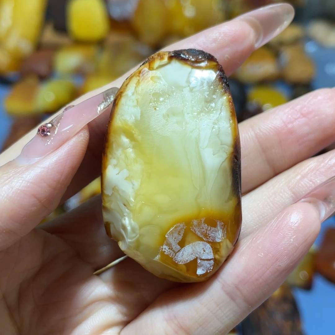 定制琥珀未镶嵌原石波罗的海琥珀蜜蜡