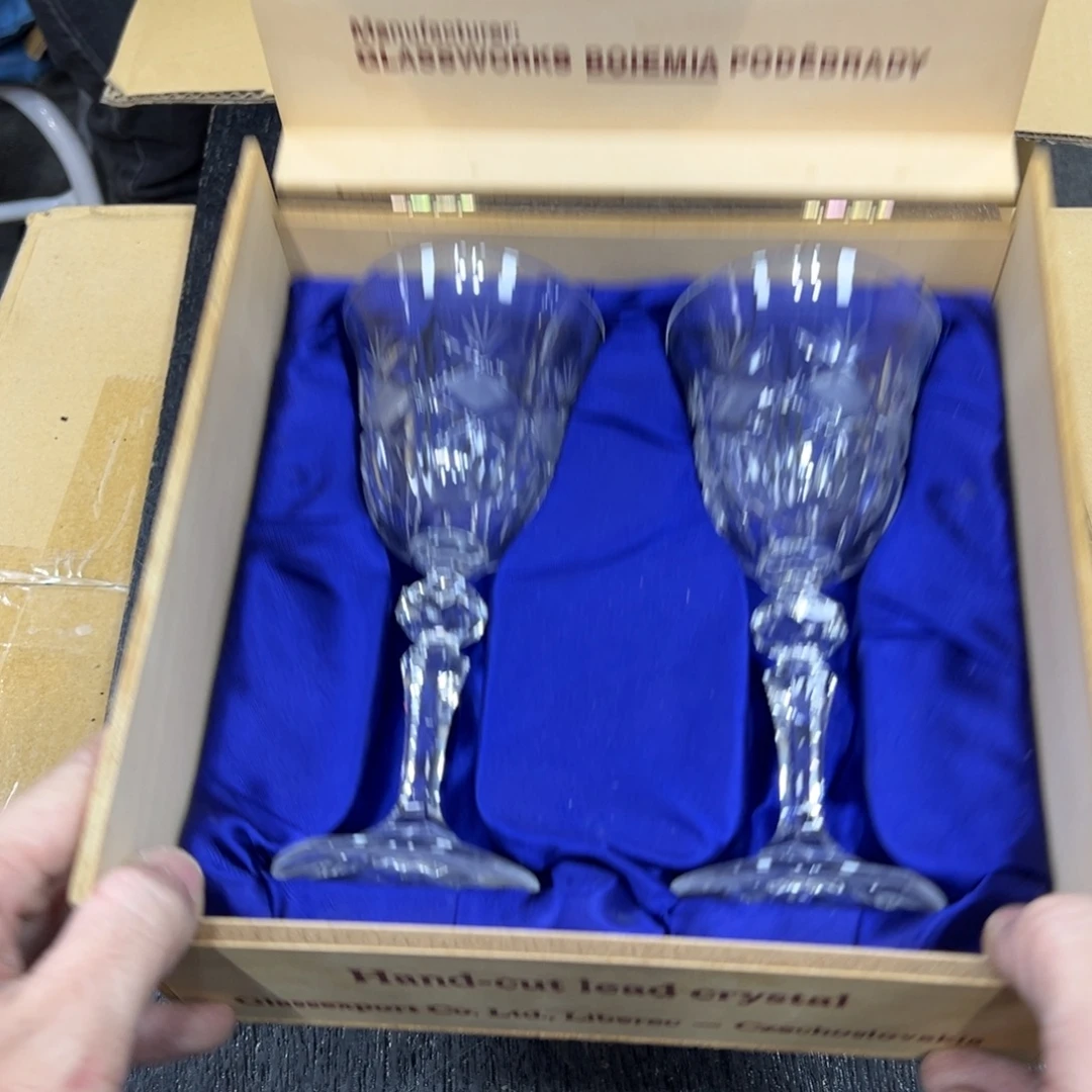 玻璃中古工艺品摆件