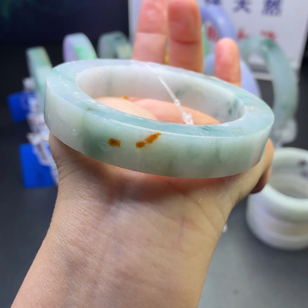 定制翡翠未镶嵌翡翠手镯订制翡翠手镯