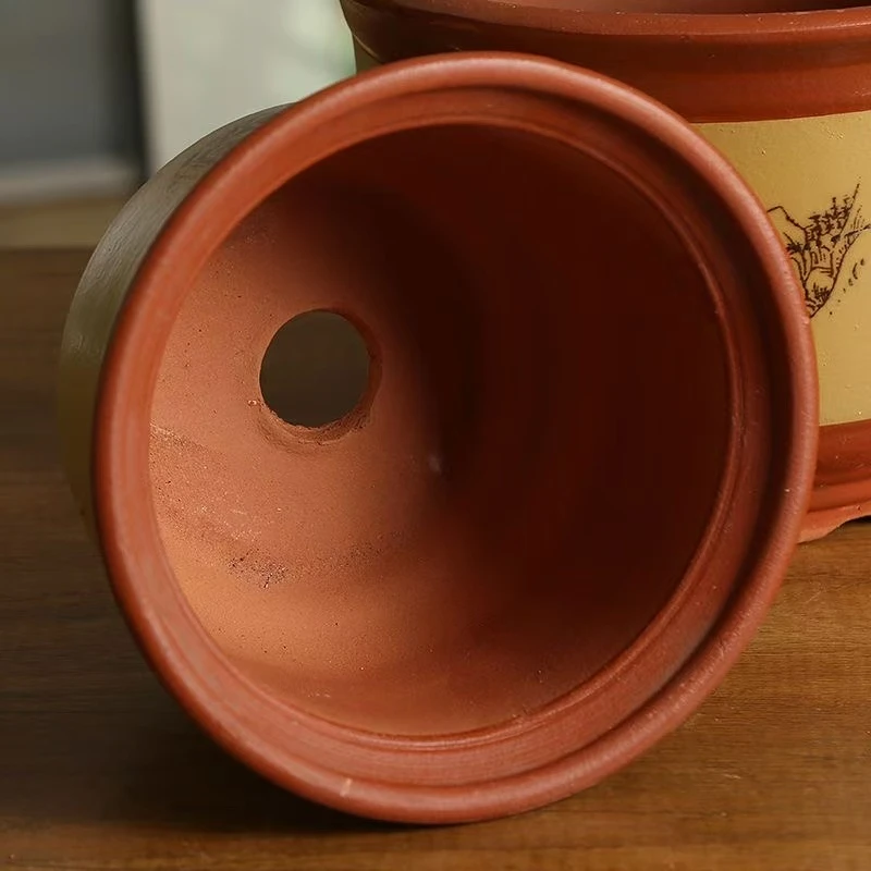 清仓捡漏花盆粗陶陶瓷花盆特大号透气养根种花花盆清仓捡漏大号