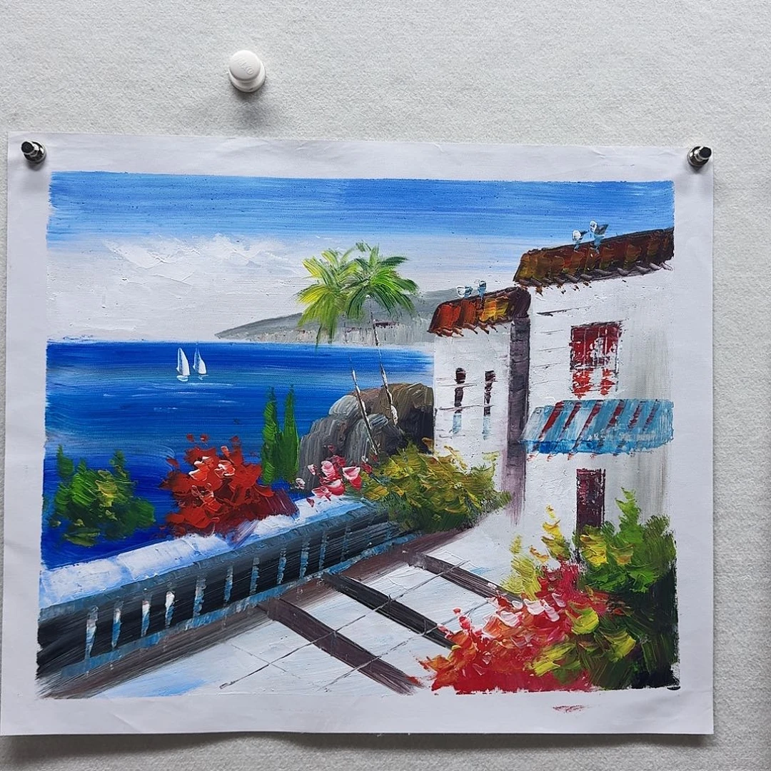 原创油画作品123456