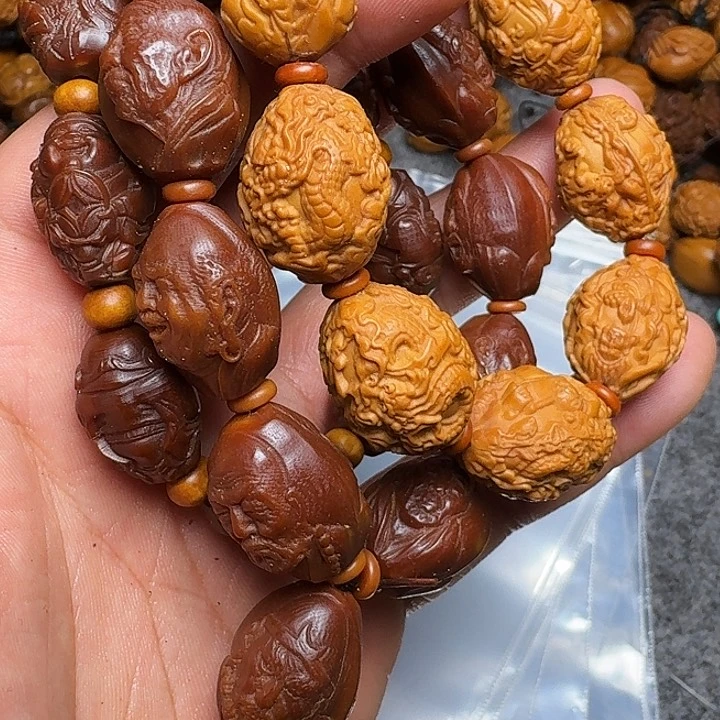橄榄核手串我的小