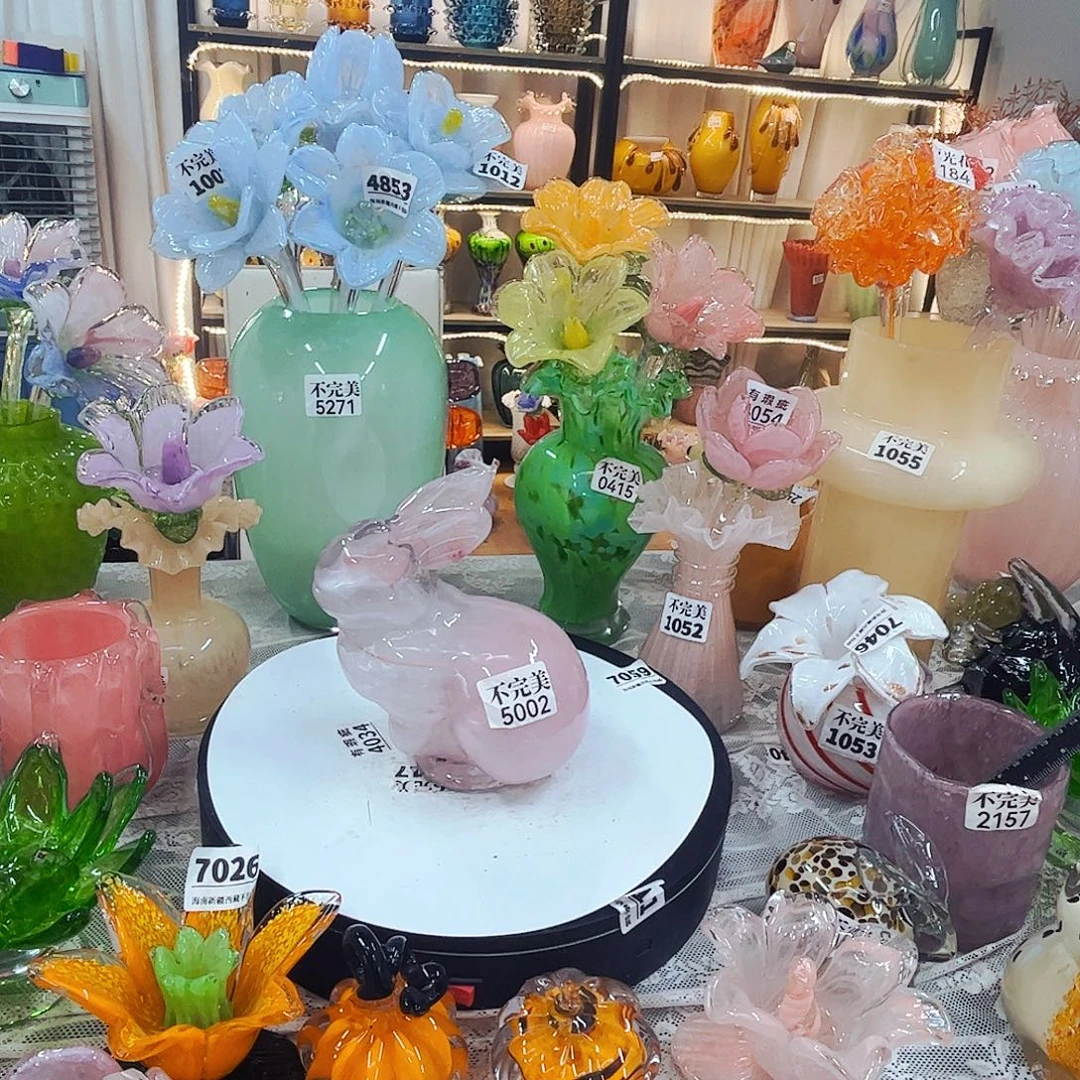 5002 家悦琉璃工艺品不完美