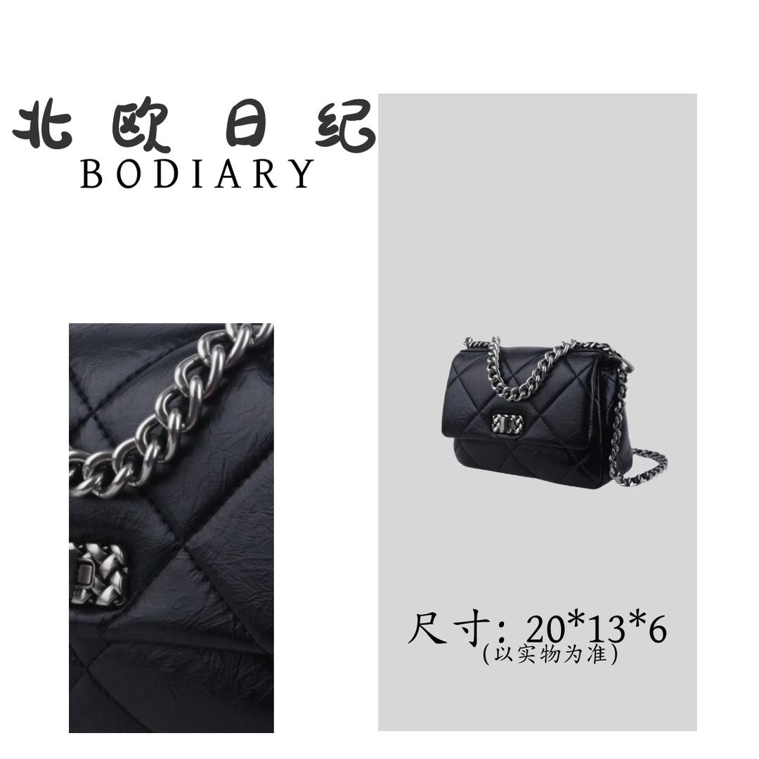 北欧日纪6823-通勤高级感百搭单肩斜挎包