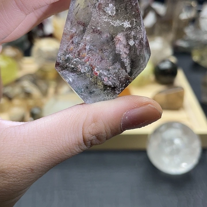 未镶嵌水晶珠宝半成品257水晶石