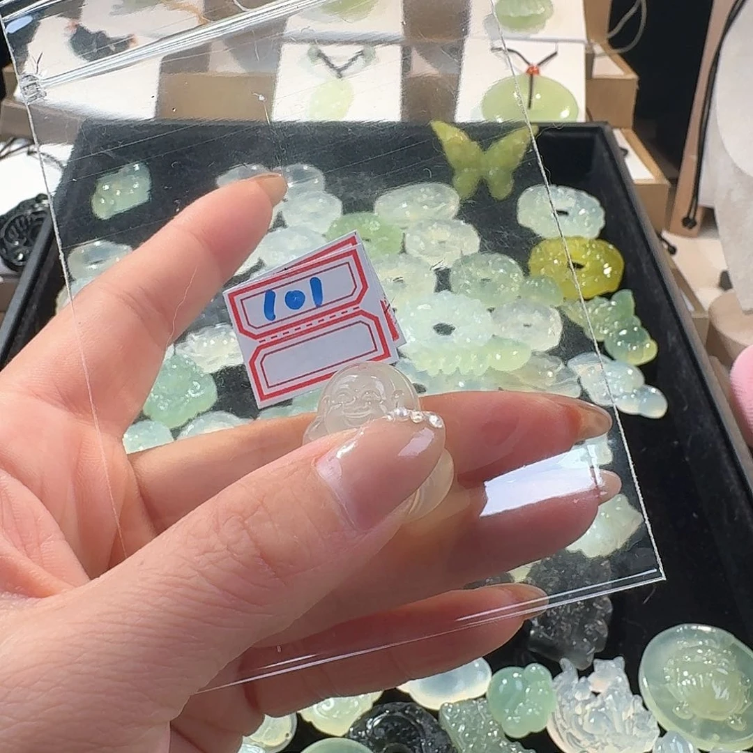 蛇纹石玉合金颈饰精美礼品