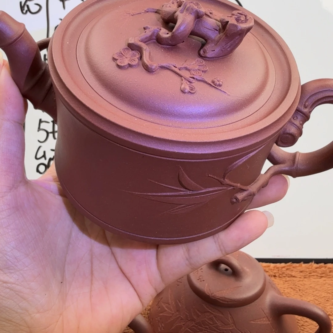 茶壶紫砂宜兴原矿底槽青300