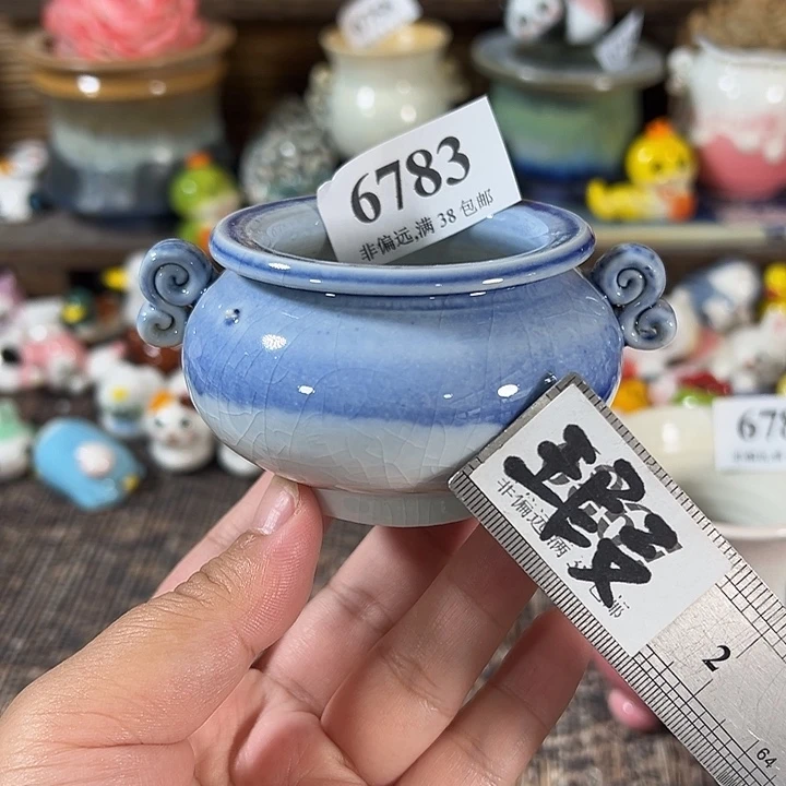 口5 手工花盆满30包邮