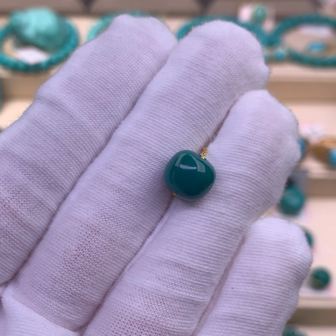 未镶嵌绿松石珠宝奇石9.2